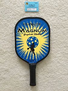 Pro-Lite Magnum Stealth Yellow / Blue Pickleball Paddle