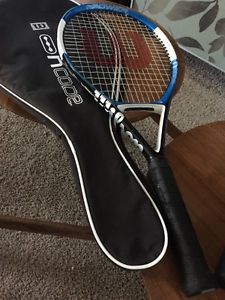 Wilson nCode Racket Oversize  4 1/2 Grip EXC Cond. with case!