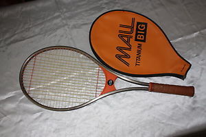 VINTAGE MARUMAN TITANIUM TENNIS RACKET WITH COVER