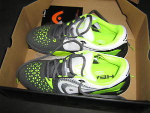 size 11 pre-owned Head Revolt Pro grey neon tennis shoes pickleball worn once