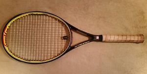 Wilson Hyper Carbon Pro Staff Tour 95 4 1/2 Very Nice