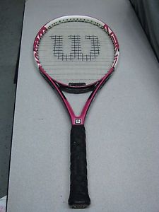 Wilson Hope Nano Carbon Tennis Racquet 4 1/2 L4-FREE SHIPPING!!