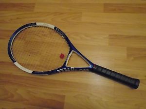 Wilson Ncode N4 Oversize (111) Widebody Tennis Racquet. 4 3/8. Excellent.