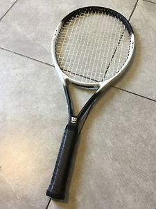 Excellent! Wilson - Hammer 6.2 Tennis Racquet 4 1/2 Grip  OS Oversize 110