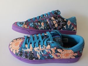 K-Swiss Hoke Morocco CMF Memory Foam Women's Shoes Size 7 M Blue / Purple New