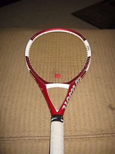 Wilson NCODE N5 Tennis Racquet 4 1/2 GRIP-FREE SHIPPING!  HASSLE FREE RETURNS!