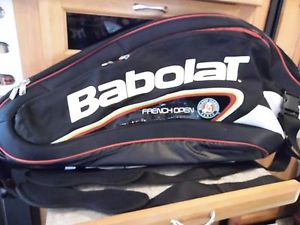Babolat Roland Garros French Open 6 Pack Tennis Bag~Mint!