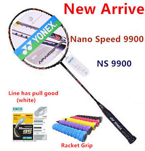 New Nano Speed 9900 Racket Carbon NS9900 Badminton Racket top quality