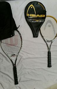 1 Head TI Magnesium Technology Tennis Racquet and 1 Wilson Tennis Racquet