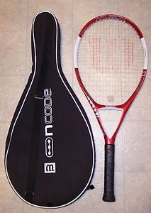 WILSON NCODE NFUSION 110 OS TENNIS RACQUET 4 1/4" Grip