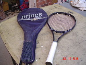 Prince CTS Precision Oversize L3 Graphite Tennis Racquet w Pro Overwrap + Cover