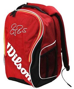 Wilson Bag Roger Federer Premium Tennis Backpack Badminton Squash GYM WRZ832496