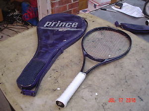 Prince CTS Precision Oversize L2 Graphite Tennis Racquet w Pro Overwrap + Cover