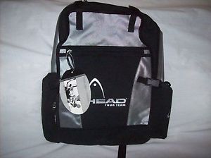 Head Tour Team Backpack Black and Silver New With Tags