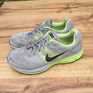 Mens Nike Pegasus 29 Neon Yellow Grey Running Shoes sneakers size 10