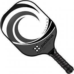 PADDLETEK TEMPEST PICKLEBALL PADDLE  GREY/WHITE USED