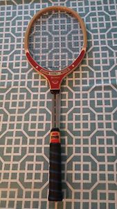 vintage 1970s MacGregor Tourney 1 Double Steel Shaft Tennis Racquet Excellent