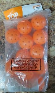 Top Outdoor  Pickelball Orange 12 New Free Shipping G