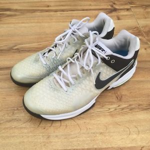 Mens Nike white Air Max Cage Dragon Ortholite Tennis Shoes Sneakers size 13 EUC