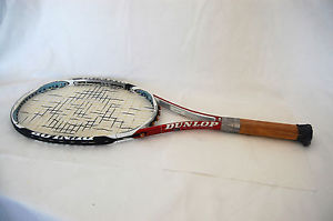 Tommy Haas used PRO Tennis Player racket DUNLOP 3HUNDRED 3,  PLUS Autograph card