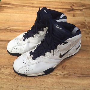 Mens white Nike Air Force Sneakers Dual-D size 13 EUC