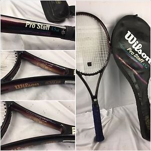 Wilson Pro Staff 4.5 Si Tennis Racket 4 1/2 L4 Aire Shell EUC YGI