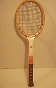 Vtg 1950's To 60's Wilson Jack Kramer Autograph Wooden Tennis Racket