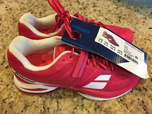 Babalot Ladies Propulse BPM All Tennis Shoes     Pink-Rose  7.5 All  Court New