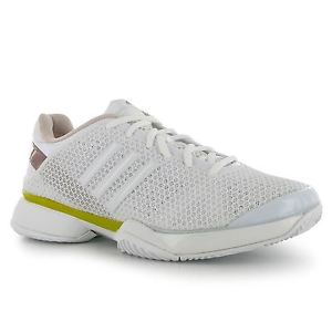 Adidas Stella McCartney Barricade Tennis Shoes Womens Wht/Yel Trainers Sneakers