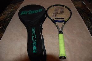 Prince Force 3 Titanium Tennis Racquet With 4 1/2" Grip