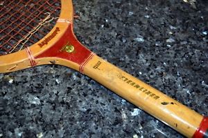 Antique Wood Tennis Racquet - Bancroft "Streamliner"
