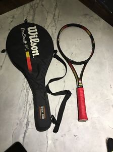 WILSON PRO STAFF 6.1 CLASSIC 95 Sq In MIDPLUS TENNIS RACKET UNSTRUNG -Grip 4 5/8
