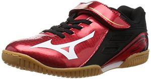 Mizuno table tennis shoes CUBAMBI STAR Z [Junior] 81GA1670 01 Red  White  B