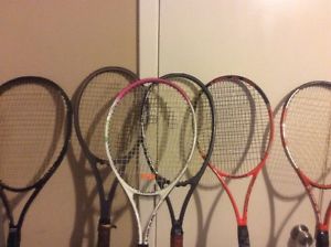 Lot Of 6 Head Racquets: Radical Mp,Radical Liquidmetal (Liquid Metal), Cool Eart