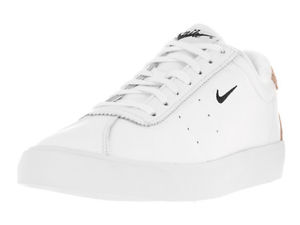 Nike Men's Match Classic Suede Summit White/Black/Vchtt Tan Tennis Shoe 11 Men