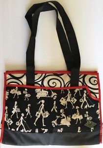 Glove It GloveIt Tennis Top Shoulder Bag Black White Red NEW