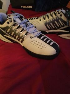 Brand Head ,white And Black Tennis Sneakers Size 9