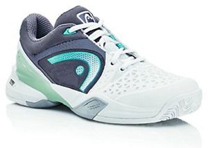 Head Revolt Pro Women's Tennis Shoes Sneakers - White/Cyan/Blue Size. 7.5 US NEW