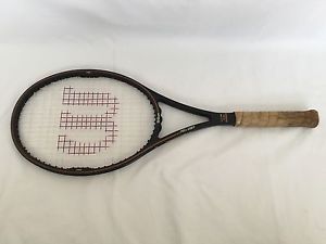 Rare VINTAGE WILSON PRO STAFF MIDSIZE RACQUET ST VINCENT 4 3/8" Preowned GC!
