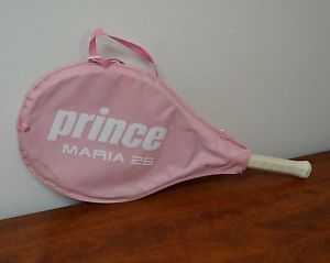 Prince Maria 25 Tennis Racquet Pink With Cover