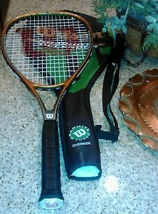 Wilson Graphite Defender OS Tennis Racquet Racket 4 1/2 L4  EXCELLENT