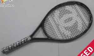 CHANEL Coco CC White Black Tennis Racket Sports Excellect++ from Japan