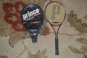 Prince Longbody 107 Titanium Synergy Quest Tennis Racquet w/ Case