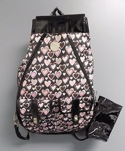 WHAK SAK Extra Large Brown White And Pink Tennis Racket Bag Polyester B3427