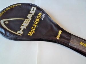 HEAD MG.CARBON 3001 EXTRA LONG TENNIS RACKET RAQUET 4 3/8" Grip Black Yellow