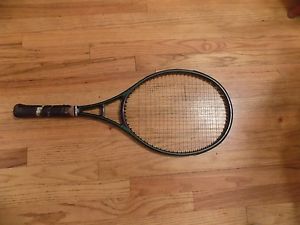PRINCE GRAPHITE SERIES 110 OS TENNIS RACQUET 4 1/2 Single Green Stripe