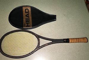 Vtg AMF HEAD XRC GRAPHITE MIDSIZE Tennis Racket w Original Cover Near Mint US