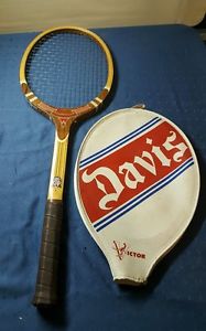 Vintage Davis Imperial Wood Tennis Racket - "VERY NICE"
