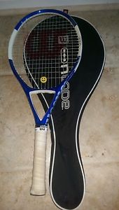 Wilson  ncode N26 Tennis Racquet and Cover Small Grip Junior