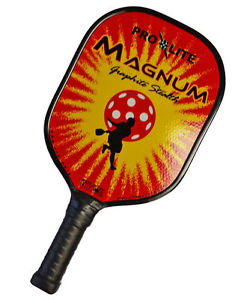 Pro-Lite Magnum Graphite Stealth Pickleball Paddle Red------Brand New